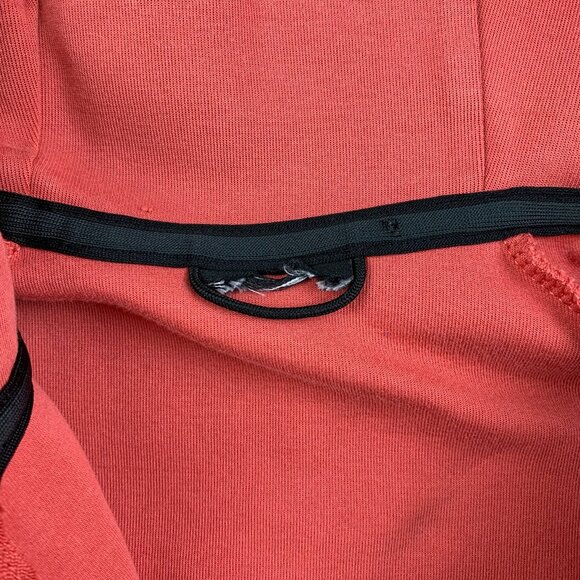 Nike Mens Sweater Small Salmon Pink Red Full Zip Hoodie Tech Fleece Windrunner - Picture 5 of 13